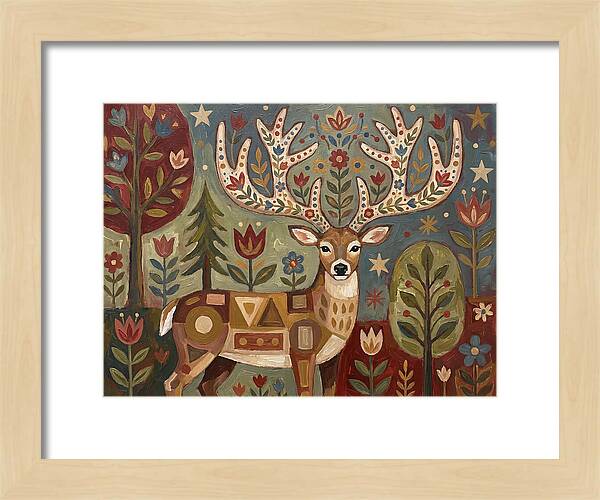 Whimsical Whitetailed Deer