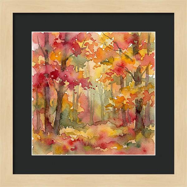 Whispers Of Autumn In The Forest