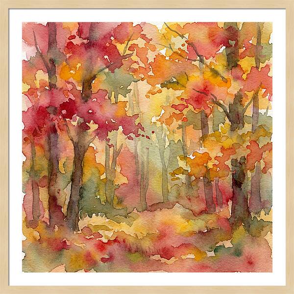 Whispers Of Autumn In The Forest