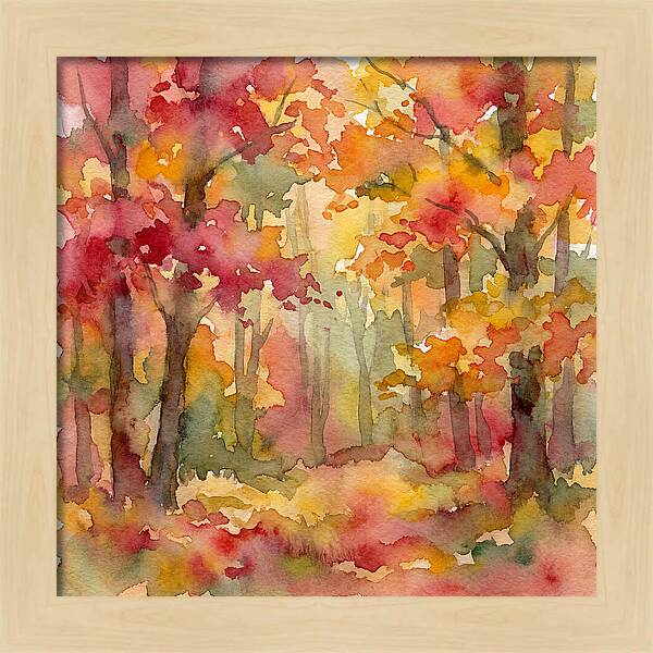 Whispers Of Autumn In The Forest
