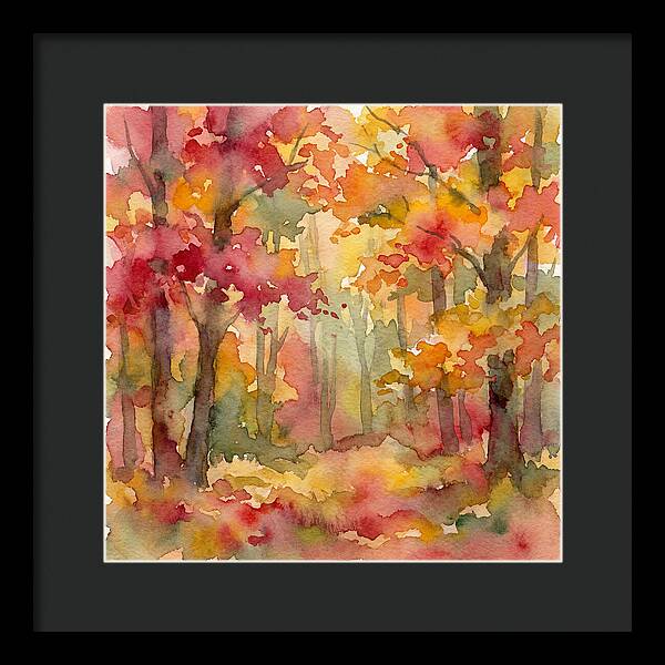 Whispers Of Autumn In The Forest