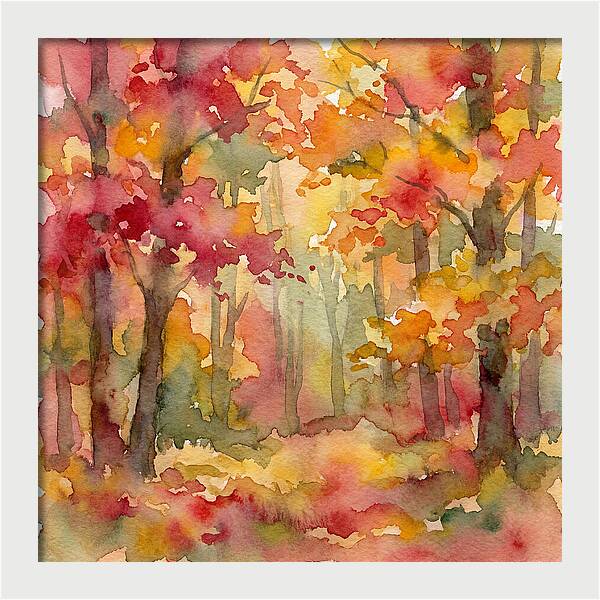 Whispers Of Autumn In The Forest