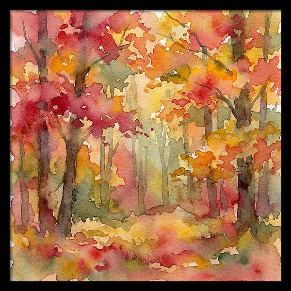 Whispers Of Autumn In The Forest