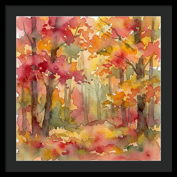 Whispers Of Autumn In The Forest