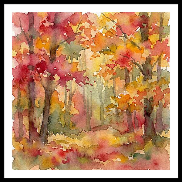 Whispers Of Autumn In The Forest