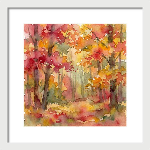 Whispers Of Autumn In The Forest