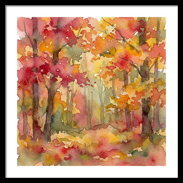 Whispers Of Autumn In The Forest