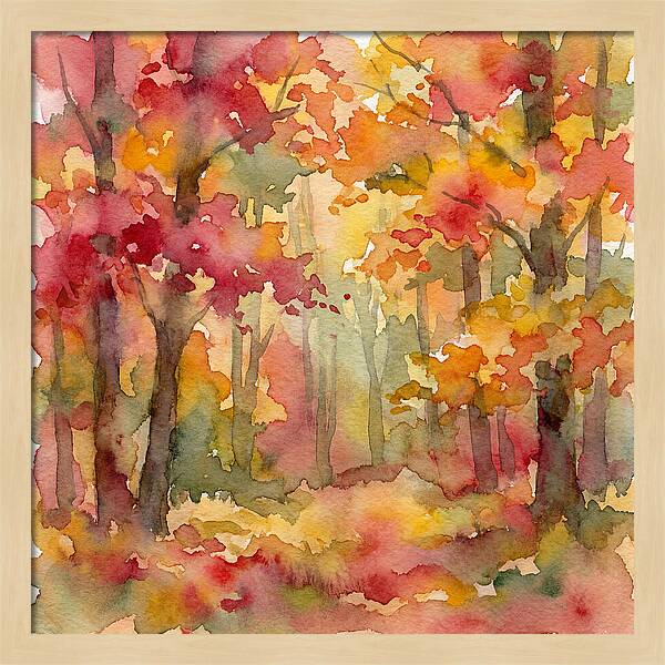Whispers Of Autumn In The Forest