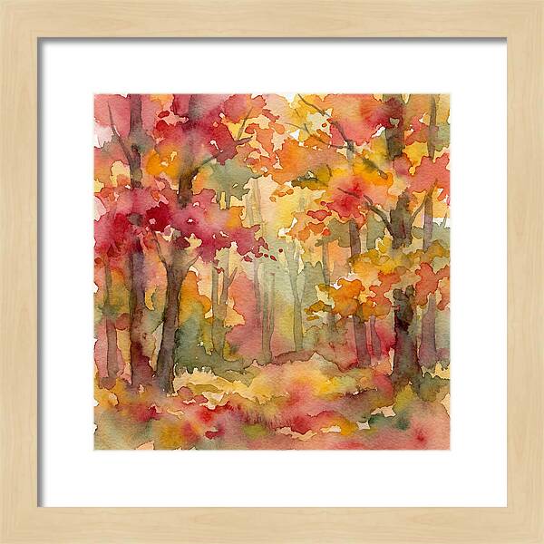 Whispers Of Autumn In The Forest
