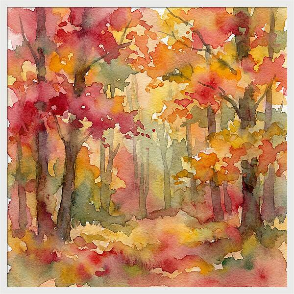 Whispers Of Autumn In The Forest