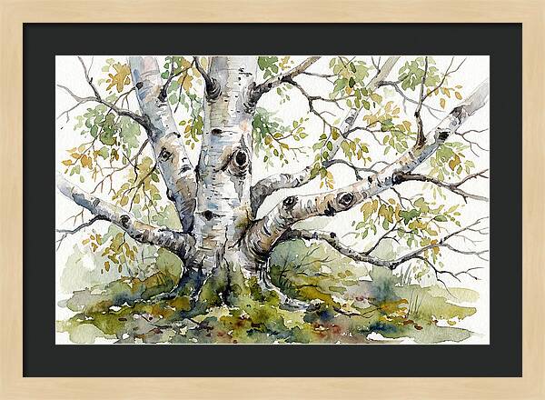 Whispers Of Birch Trees