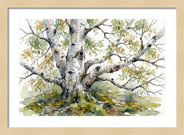 Whispers Of Birch Trees