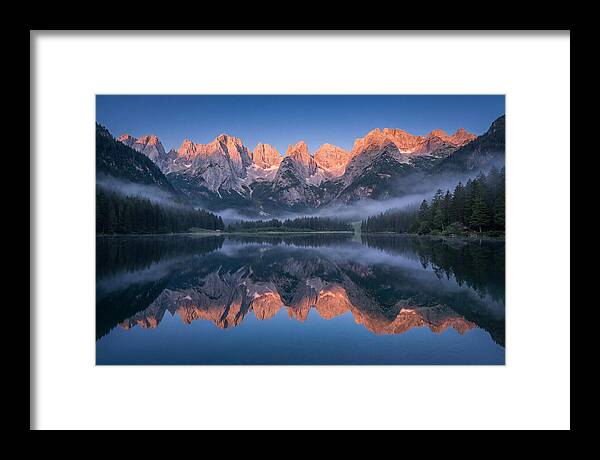Whispers Of Dawn Over Brenta Peaks