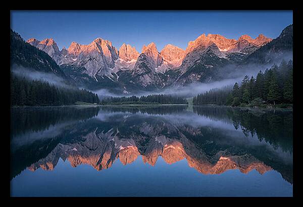 Whispers Of Dawn Over Brenta Peaks