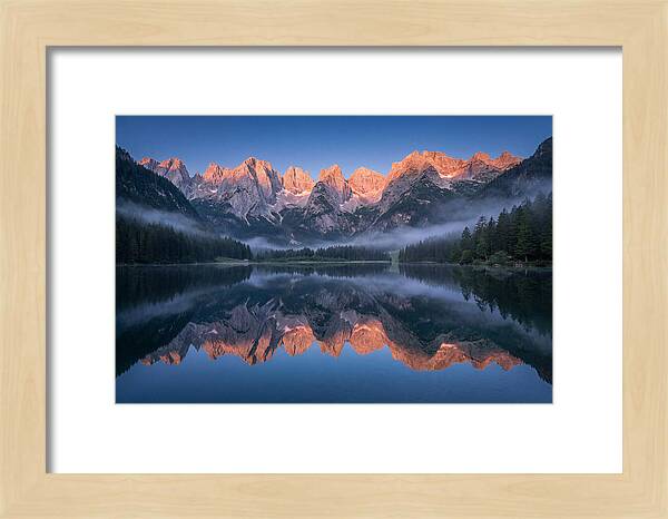 Whispers Of Dawn Over Brenta Peaks