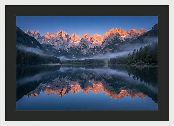 Whispers Of Dawn Over Brenta Peaks