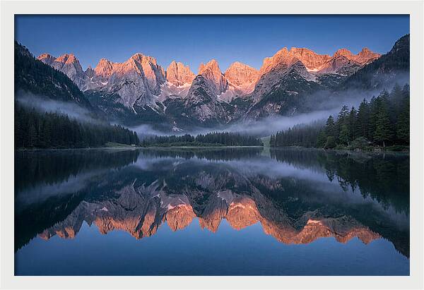 Whispers Of Dawn Over Brenta Peaks