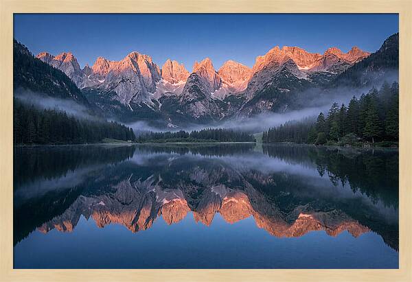 Whispers Of Dawn Over Brenta Peaks