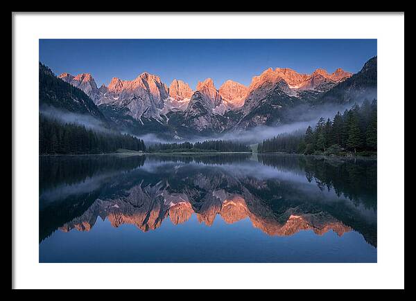 Whispers Of Dawn Over Brenta Peaks