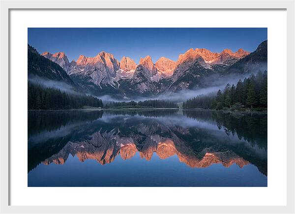 Whispers Of Dawn Over Brenta Peaks