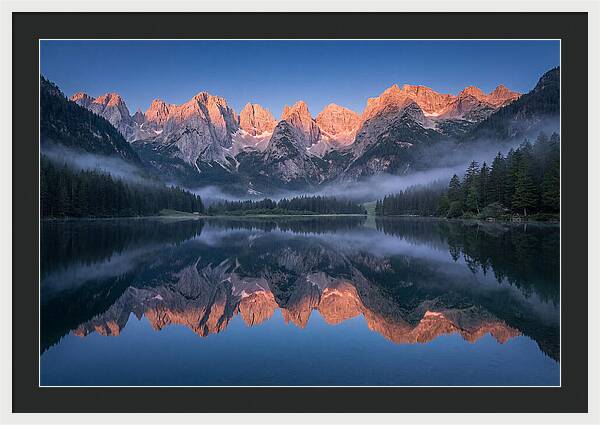 Whispers Of Dawn Over Brenta Peaks