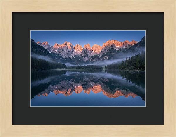 Whispers Of Dawn Over Brenta Peaks