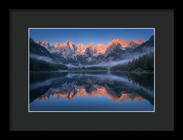 Whispers Of Dawn Over Brenta Peaks