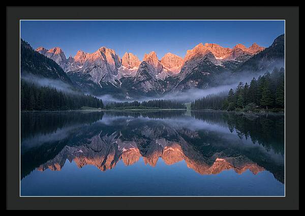 Whispers Of Dawn Over Brenta Peaks