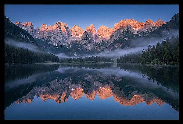 Whispers Of Dawn Over Brenta Peaks