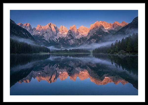 Whispers Of Dawn Over Brenta Peaks