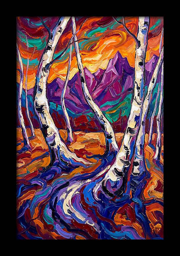 Whispers Of The Birch Forest