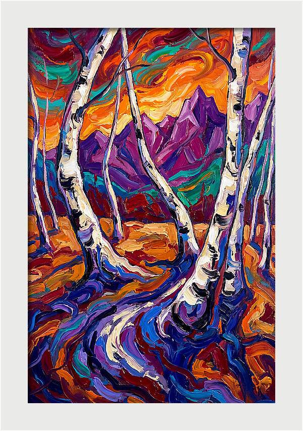 Whispers Of The Birch Forest