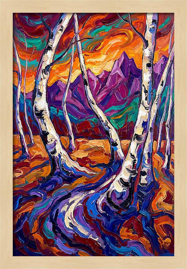 Whispers Of The Birch Forest