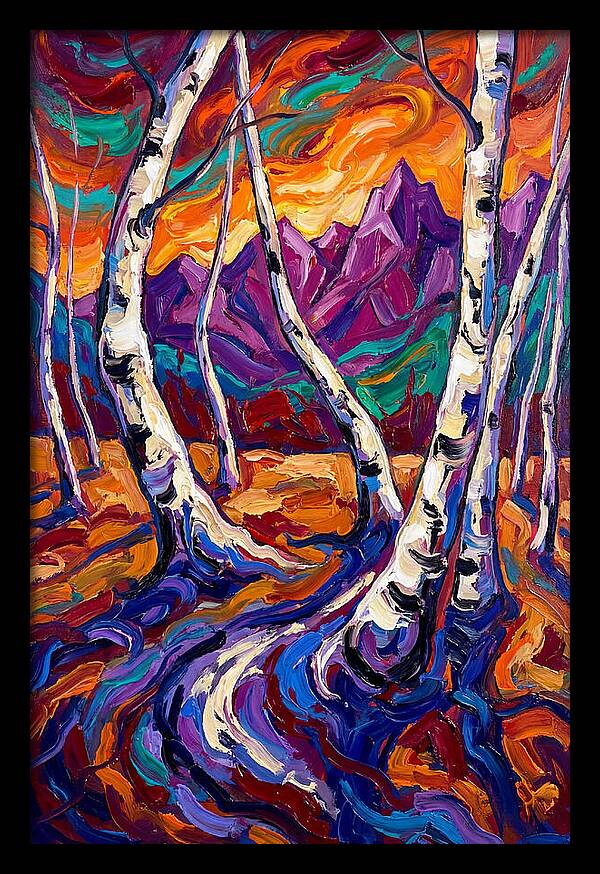 Whispers Of The Birch Forest