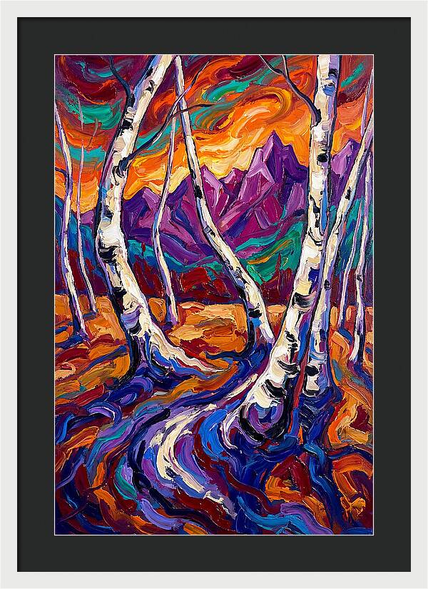 Whispers Of The Birch Forest