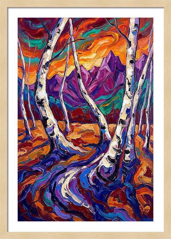 Whispers Of The Birch Forest