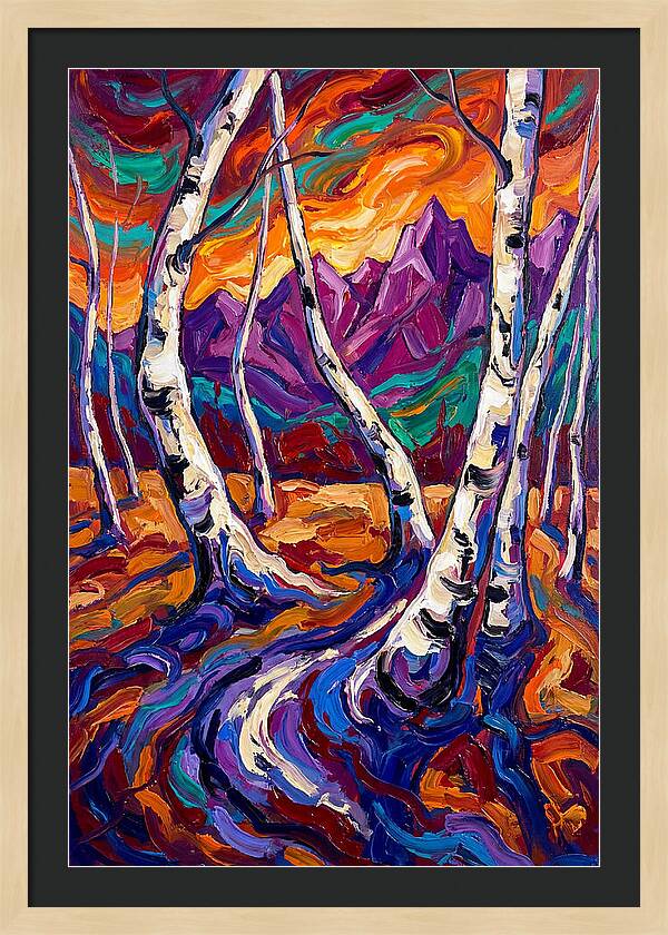 Whispers Of The Birch Forest