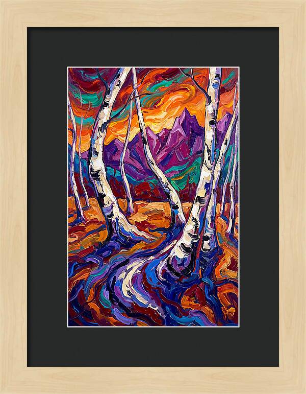 Whispers Of The Birch Forest