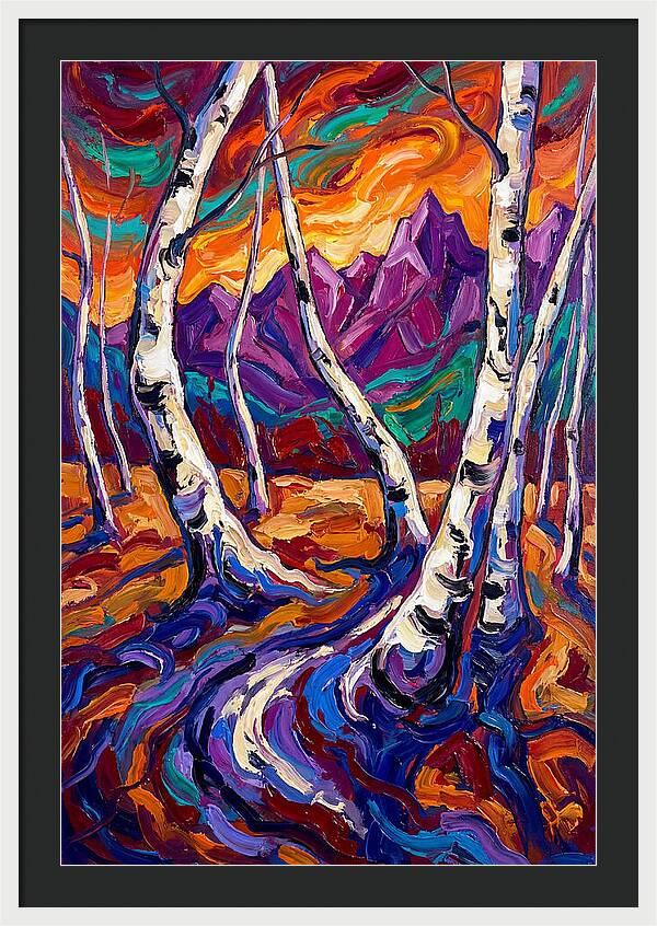 Whispers Of The Birch Forest