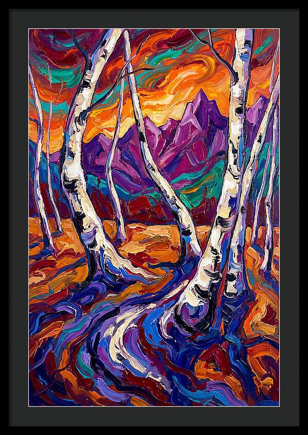Whispers Of The Birch Forest