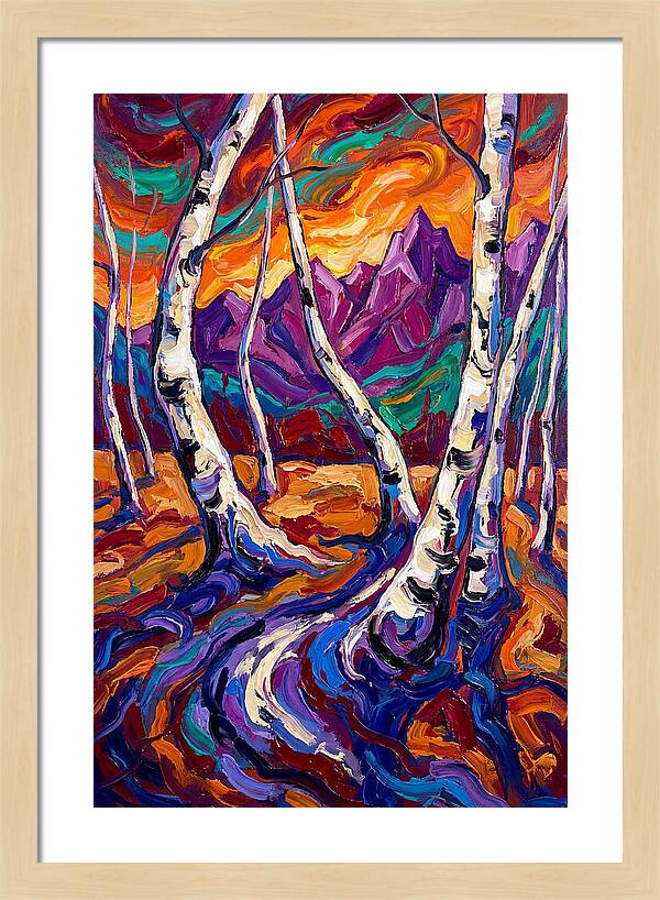 Whispers Of The Birch Forest