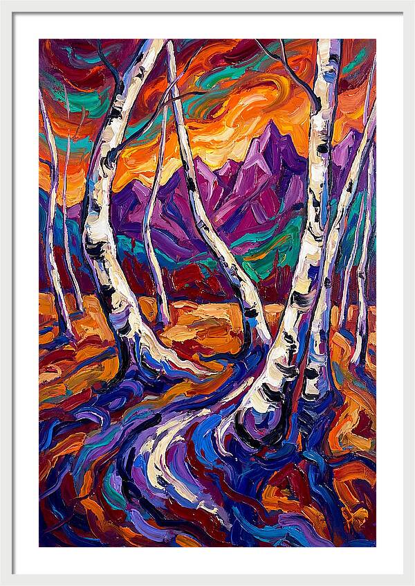Whispers Of The Birch Forest