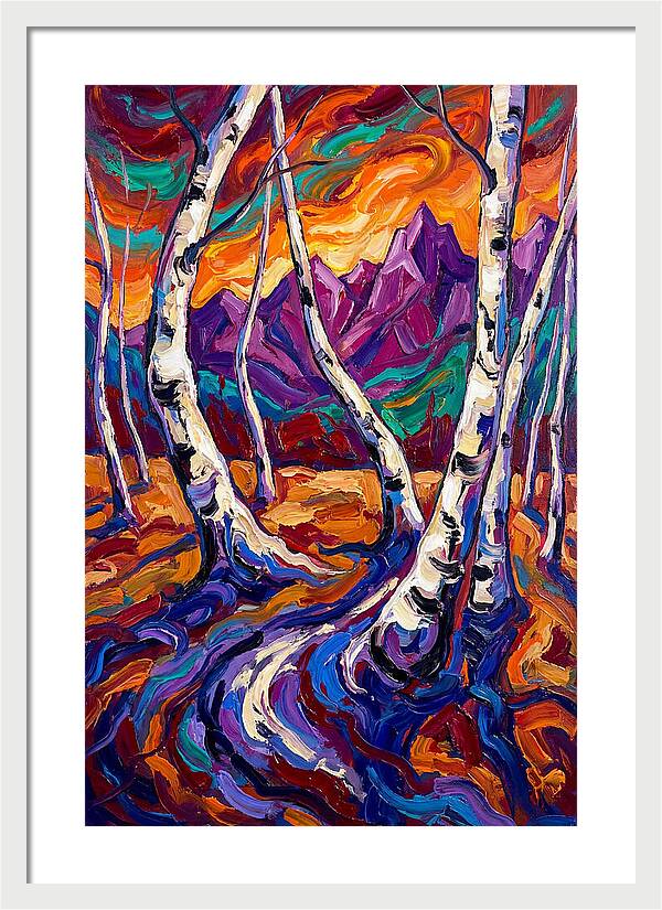 Whispers Of The Birch Forest