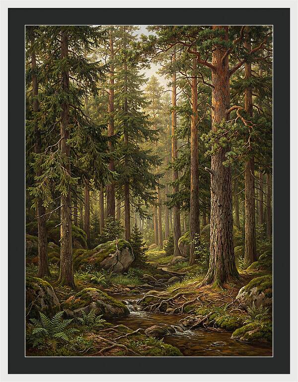 Whispers Of The Evergreen Woods