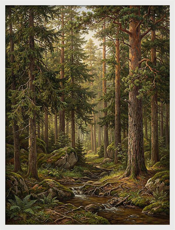 Whispers Of The Evergreen Woods