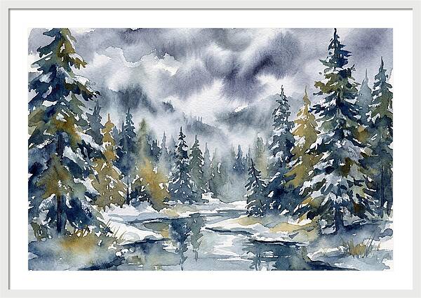 Whispers Of Winter Woods
