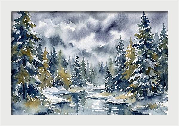 Whispers Of Winter Woods