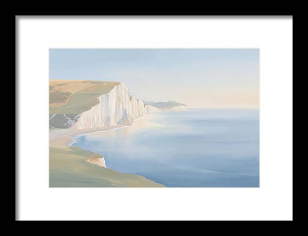 White Cliffs By The Ocean