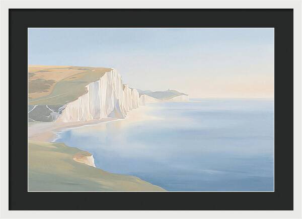 White Cliffs By The Ocean