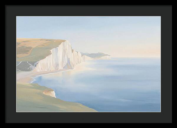 White Cliffs By The Ocean